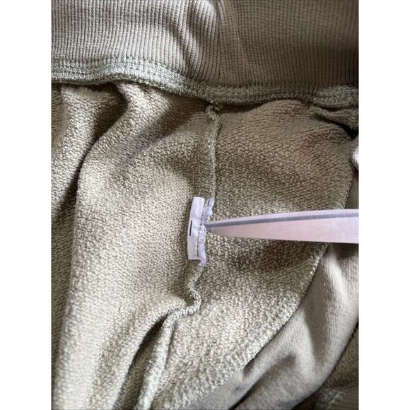 Old Navy Pants Womens XL Olive Tie Dye High Rise Joggers Wide Leg Pockets Logo - Picture 5 of 10